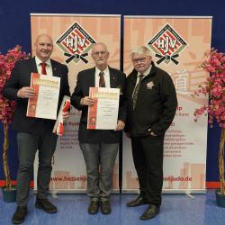Hohe Auszeichnungen des DJB an Hessische Judoka