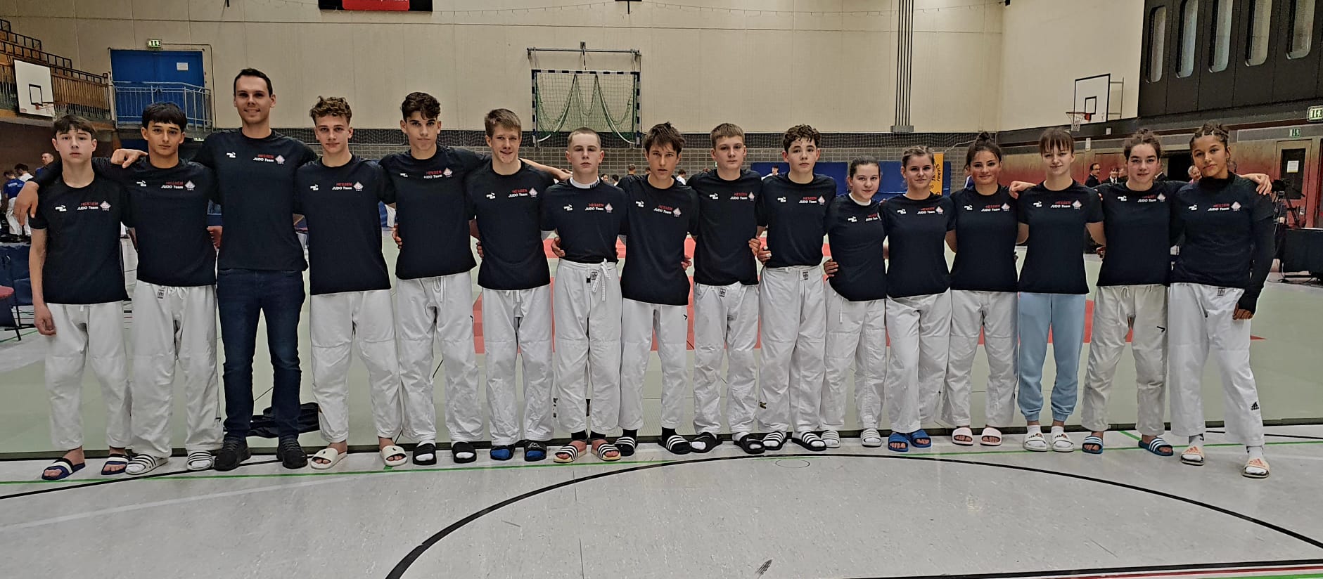 Judo HJV Bericht Deutsche Mannschaftsmeisterschaften der Landesverbände im Mixed Team Foto 04 HE